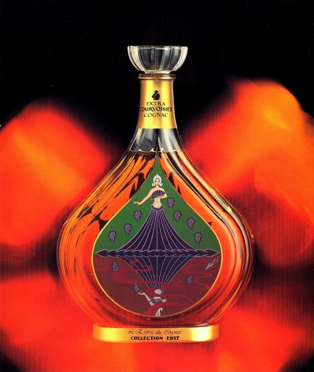 Cognac Courvoisier Erté No.1-8